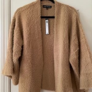 Camel cardigan w/ 3/4 sleeves